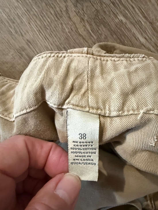 American Eagle Shorts khaki raw hem shorts size 38 - Picture 10 of 11